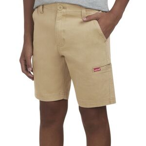 Levi's Youth Cargo Short Beige Khaki Size 5 Boys
